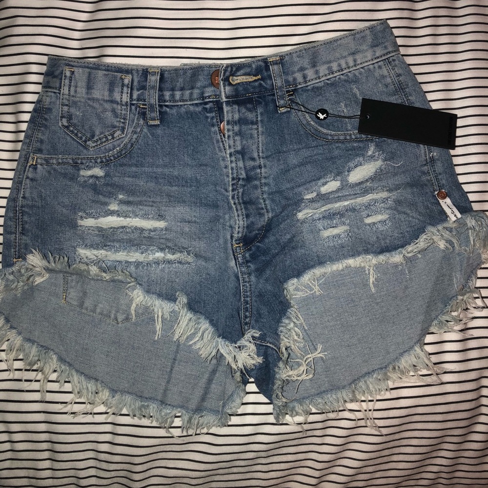 One teaspoon Le Wolves Shorts